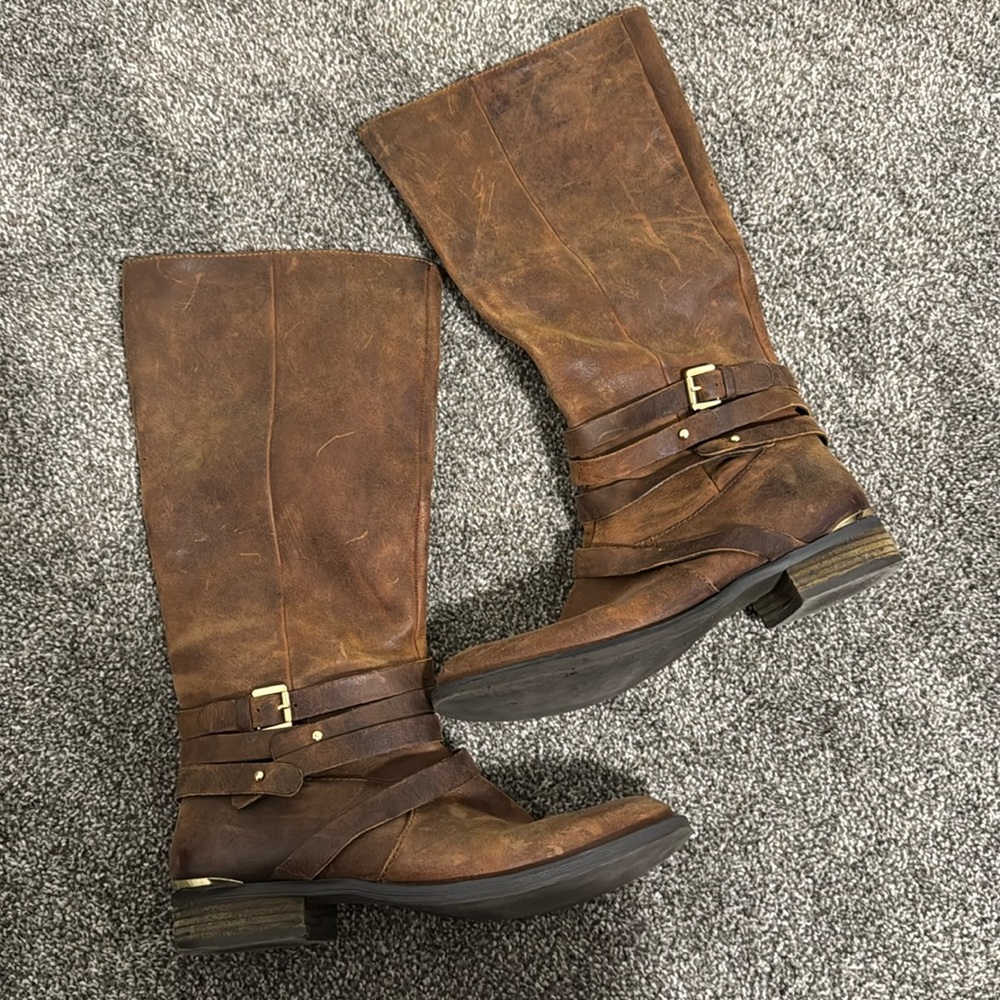 Steve Madden leather boots